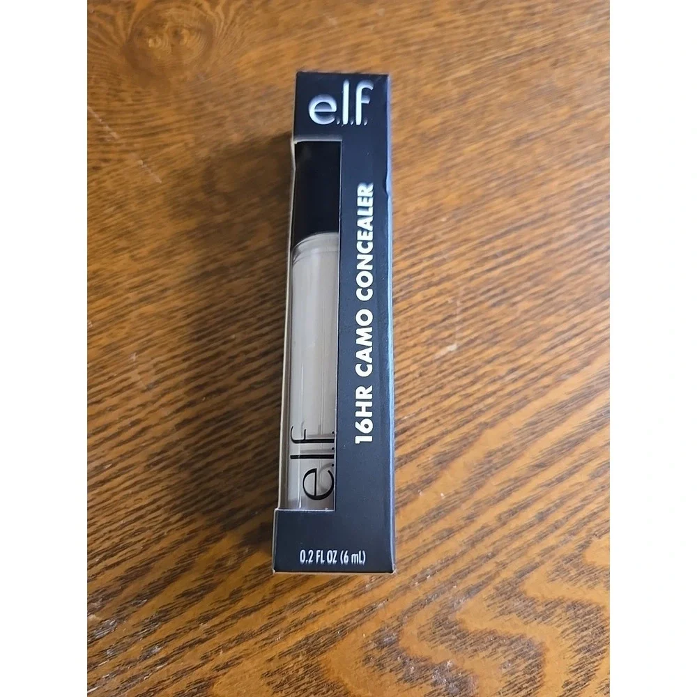 e.l.f. 16Hr Camo Concealer Full Coverage Formula, Medium Sand, 0.203 Fl Oz